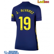 Atletico Madrid Julian Alvarez #19 Replica Away Shirt Ladies 2025-26 Short Sleeve